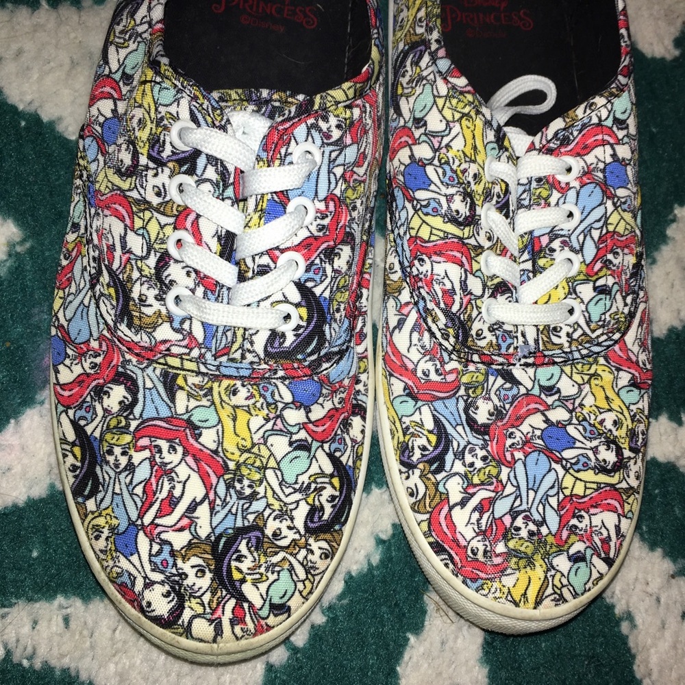 Disney Princess Character Canvas Shoes